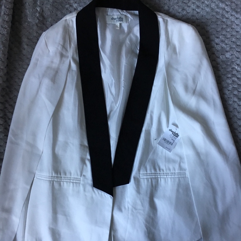 Small Charlotte Russe White Blazer
